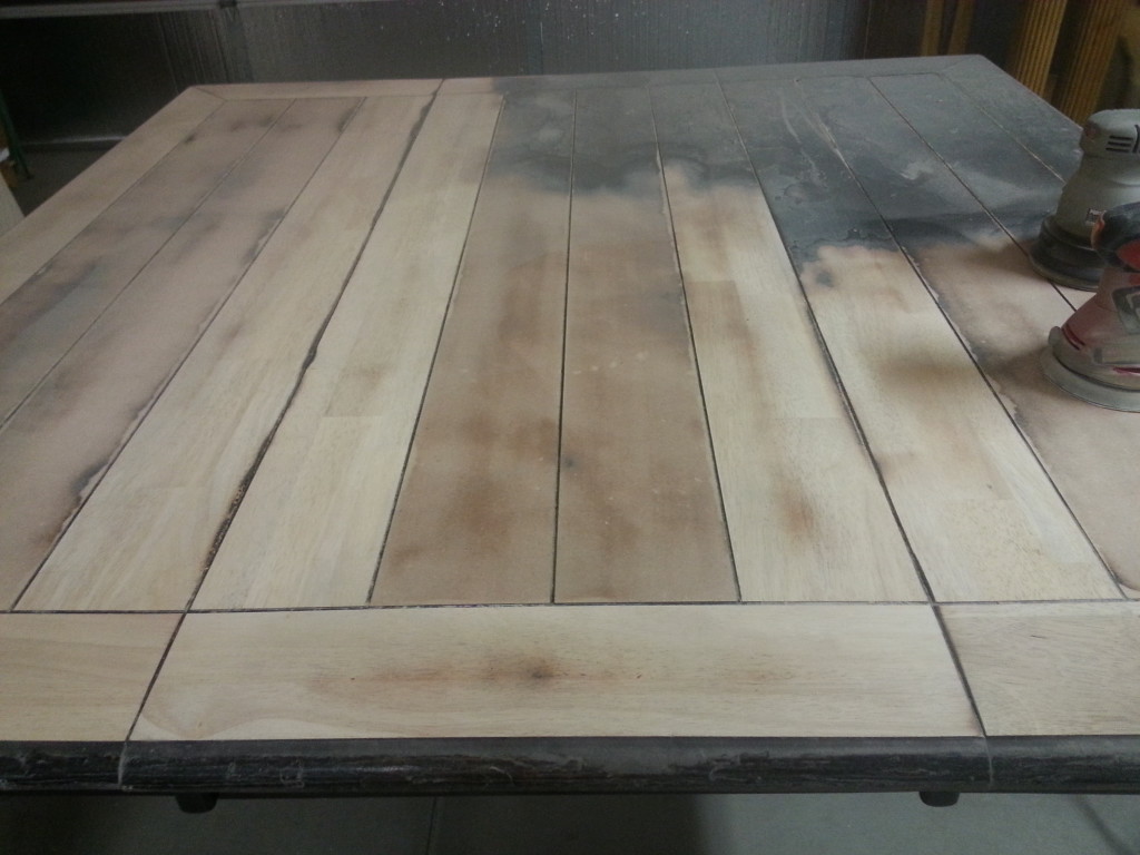 refinishing furniture, table top refurbish, table top restoration