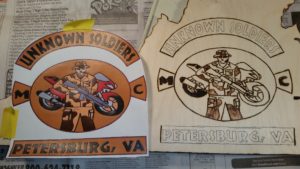 virginia veterans, custom wall plaque, virginia wall plaque, custom engraved wall plaque, veterans club, wall plaque